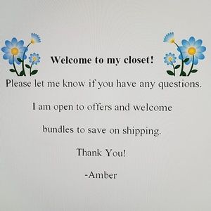 Welcome to my closet.